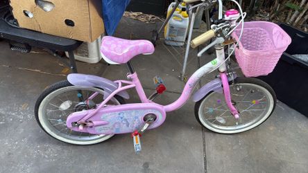 Little girl bike 18