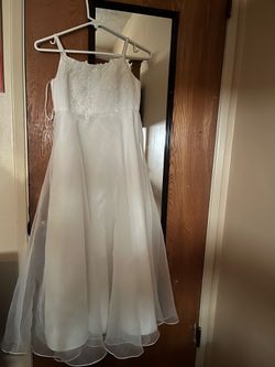 Youth white dress