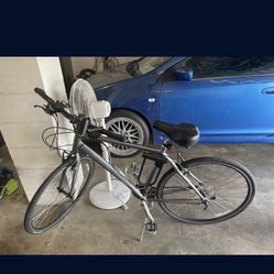 trek hybrid bike with u lock lights and inner tubes can deliver 