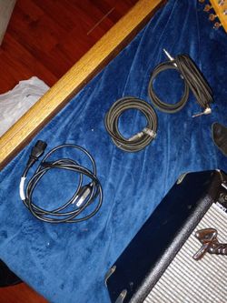 Guitar set with amps