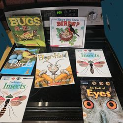Dinosaur/ Firetruck/ Train/birds / Bugs / Etc. Books - $1.00/ea - Macki's Books n More