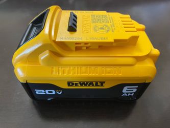 20V MAX Lithium-Ion 6.0Ah Battery