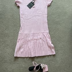 brand new Pink Dress Set shoes