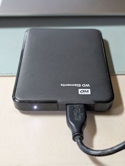 WD Elements 500GB Portable External Hard Drive