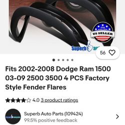 Dodge Ram Finder Flares