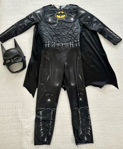 Kids Batman Costume with Mask -Size 7/8