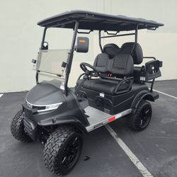 2025 Voyager Patriot 4-Passenger Lifted 72-Volt Street Legal LSV Golf Cart