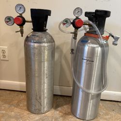 20lb CO2 Tank Cylinder and regulator
