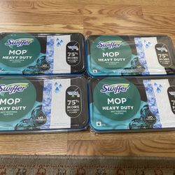 4 Swiffer Wet Mopping Cloths (20 ct. each)