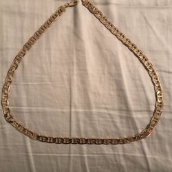 Gold Plated Cuban Link Necklace