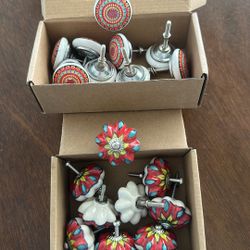 Ceramic Drawer Or Door Knobs