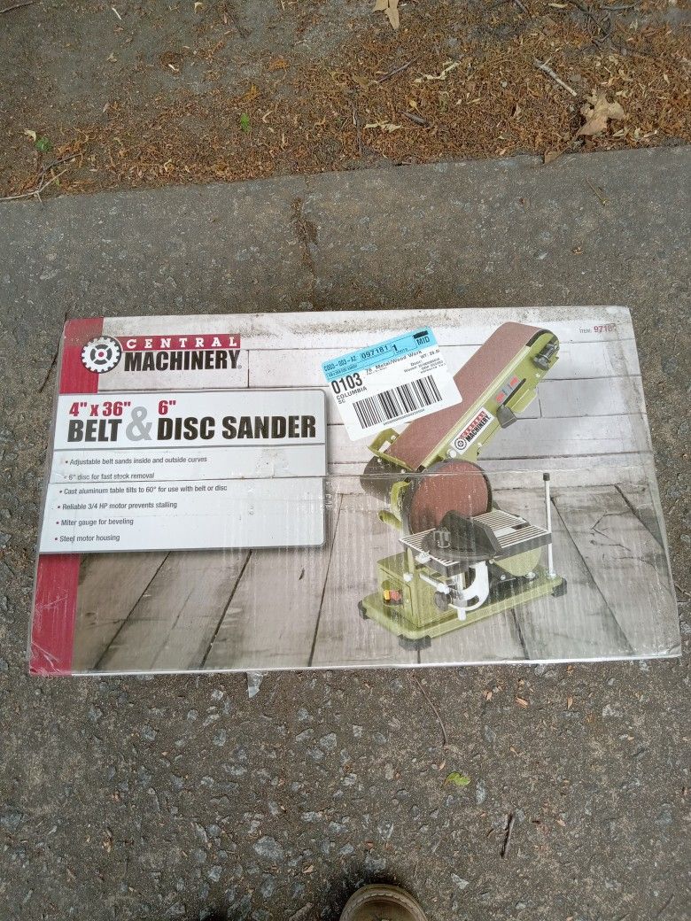 Sander Belt And Disc