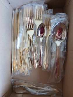 Silverware “plated”