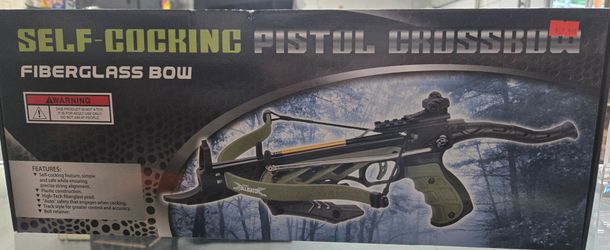 Brand new cocking pistol crossbow