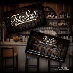 Banners, business cards, wedding signs etc...