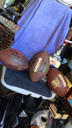 Wilson junior size footballs