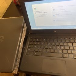 Hp Chromebook Laptop 11” Screen