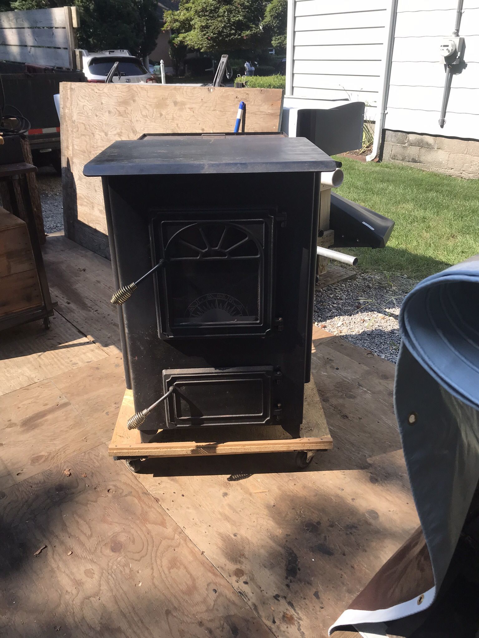 BLACK Alaska Brand Coal Stove