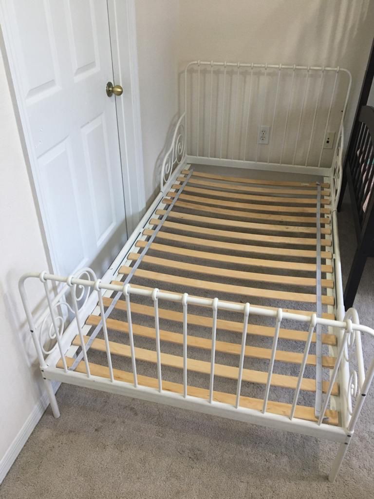 Extendable Metal Bed Frame From IKEA