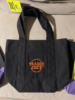 Trader Joe's Trick or Treat Canvas Tote Bag