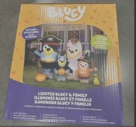 Bluey Halloween Blow Up Brand New