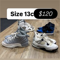 Jordan’s All Size 13c $120