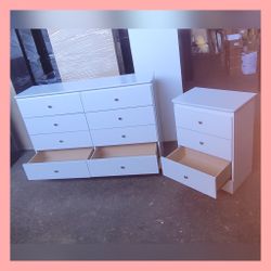 Dresser And Nightstand 