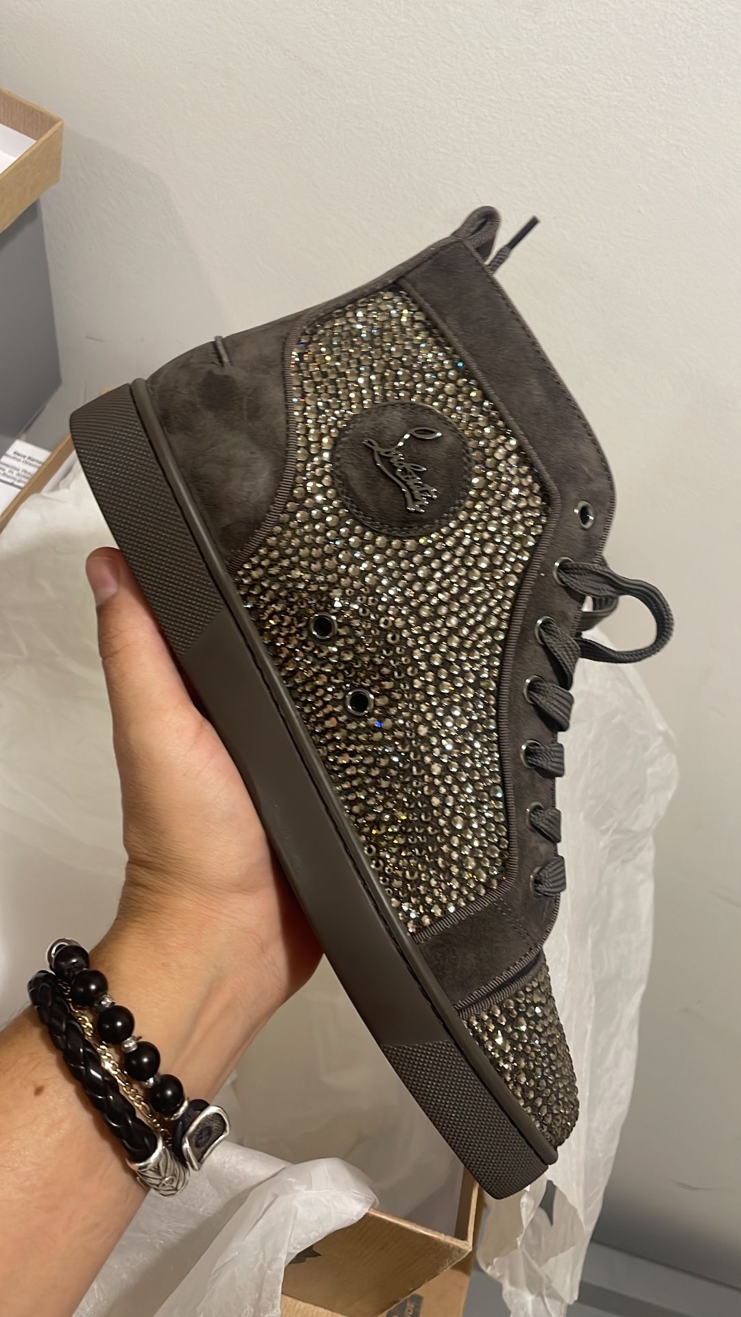 Christian LOUBOUTIN crystal Sneaker