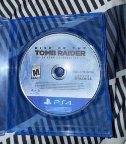 Rise of The tomb raider ps4 Disc only , playable