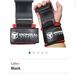 Iron Bull Strength Weight Lifting Steel Hooks