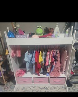 Wide Airmoire with Mirror