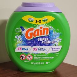 Gain Relax Super-Sized Flings – Dewdrop Dream Scent, 32 Count