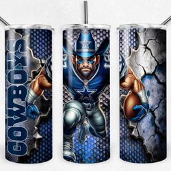 Dallas Cowboys Football Tumbler