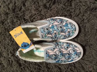 Disney's stitch kids shoes size 2
