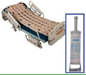 Waffle econo extended care plus mattress overlay with pump 76” x 34” x 3”