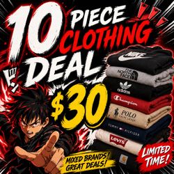 💥 10 PIECE CLOTHING DEAL - $30 💥