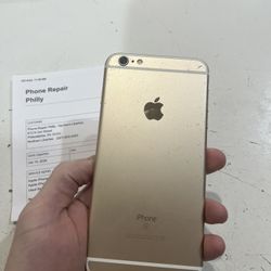 Apple 6s Plus Gold 16GB AT&T Locked Used