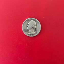 1943 Error Silver Quarter
