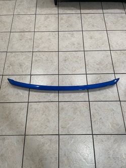 2015~2021’ Subaru WRX OEM Trunk Spoiler Wing Duckbill Blue