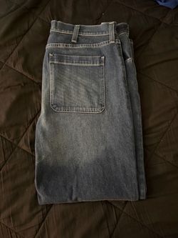 Baggy Blue wash pants holister