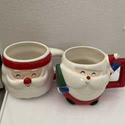 Target Santa Mugs 