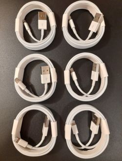 6 For $30 Charging Cables 8pin Lightning