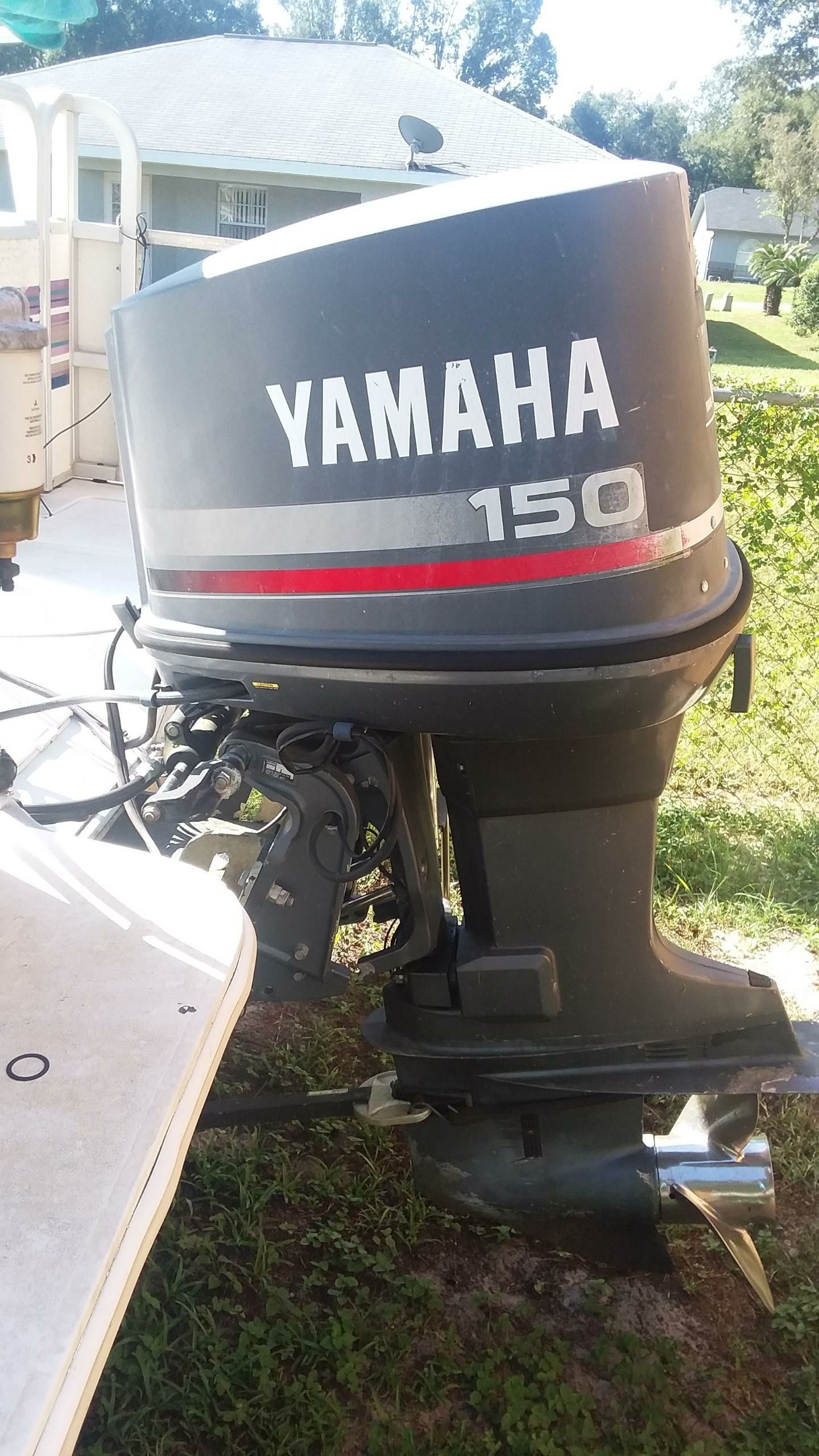 96 Smoker Craft Deck boat w/ trailer for Sale in Lakeland, FL OfferUp