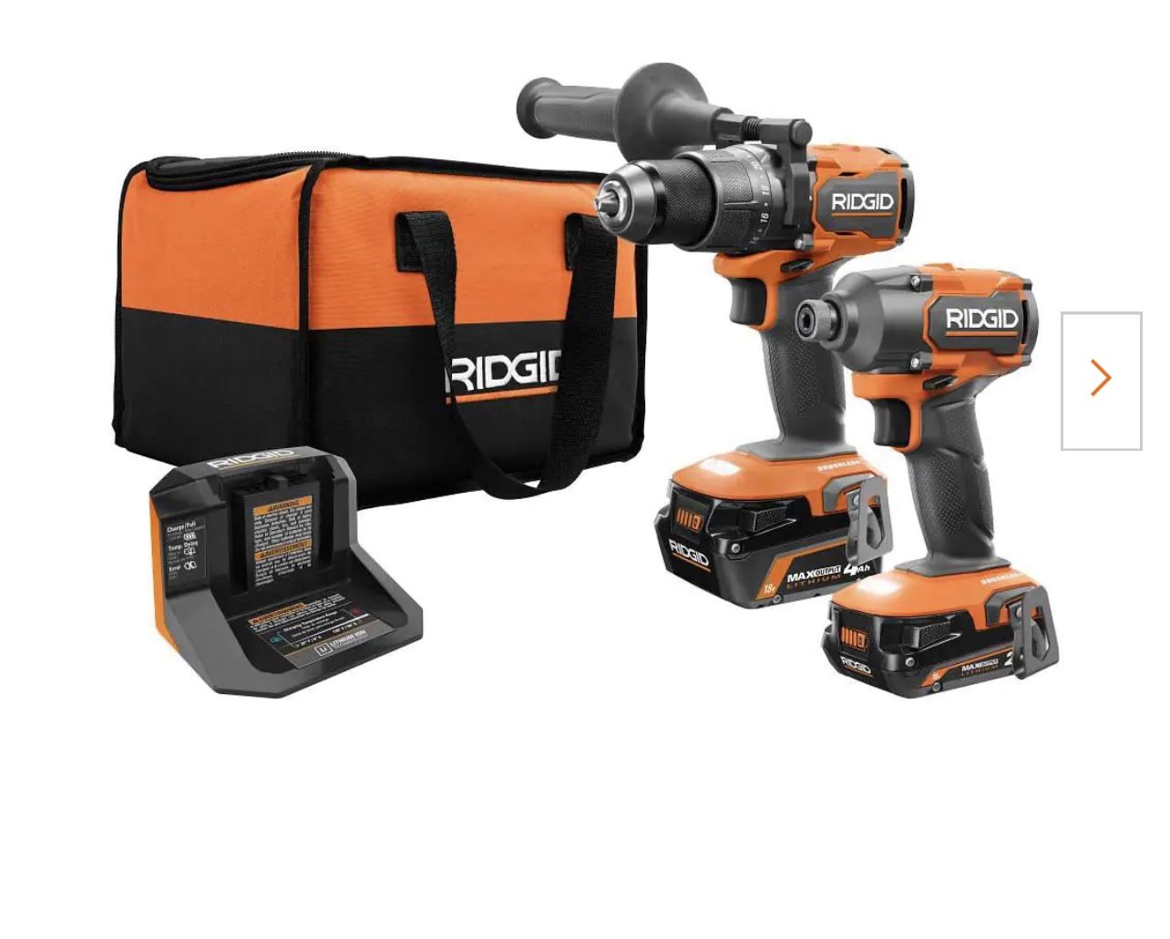 New Ridgid 2pc Tool Set