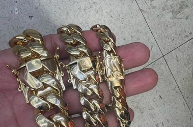 Cuban link bracelets