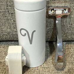 Brand New Heavy Duty VIP Razor W 2 Replacement Blades 