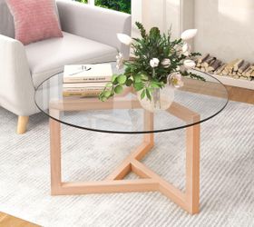 Round Glass Coffee Table