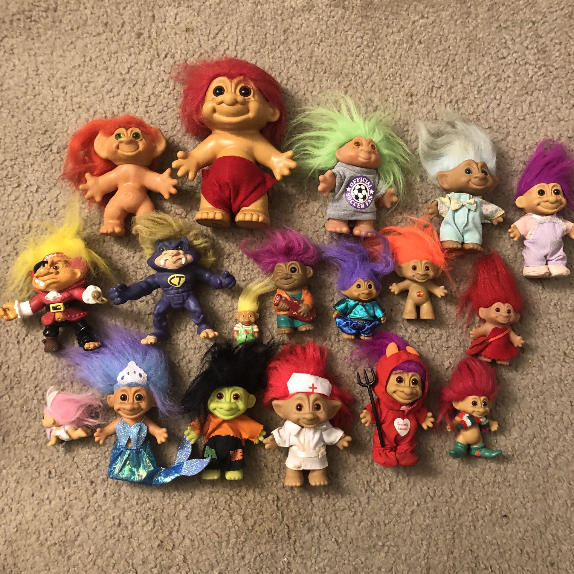 Vintage Treasure Trolls