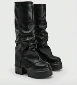 Black boots