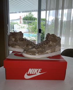 Desert Camo Nike Dunk High (W)